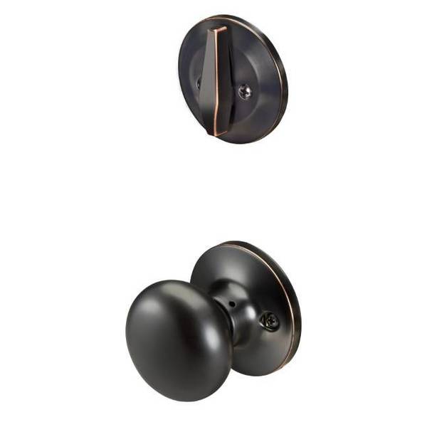 Yale Active Interior Handleset Trim Sinclair Knob Oil Rubbed Bronze Finish SNSCIP10BP